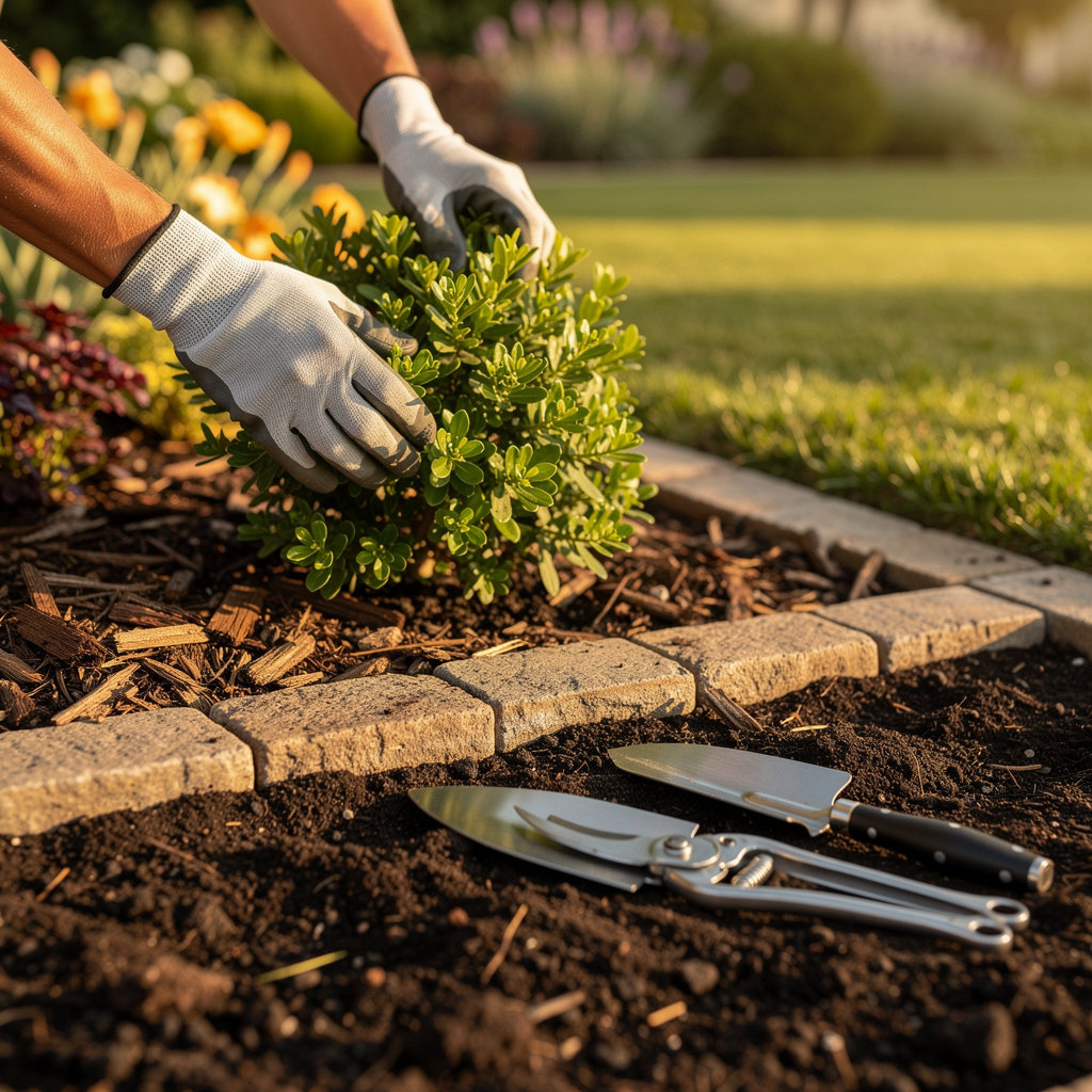 Green Solution Landscaping professional team providing expert gardening and home maintenance services in San Diego, CA